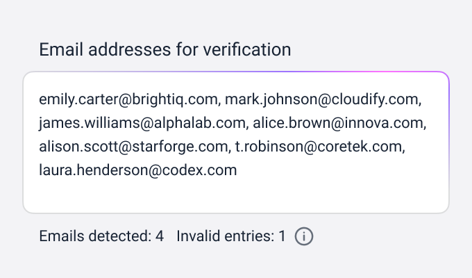 Add contacts manually