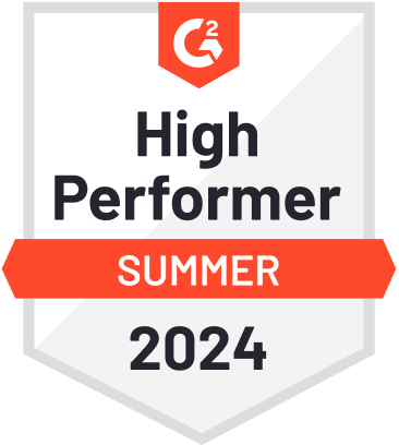 High Performer Summer award image