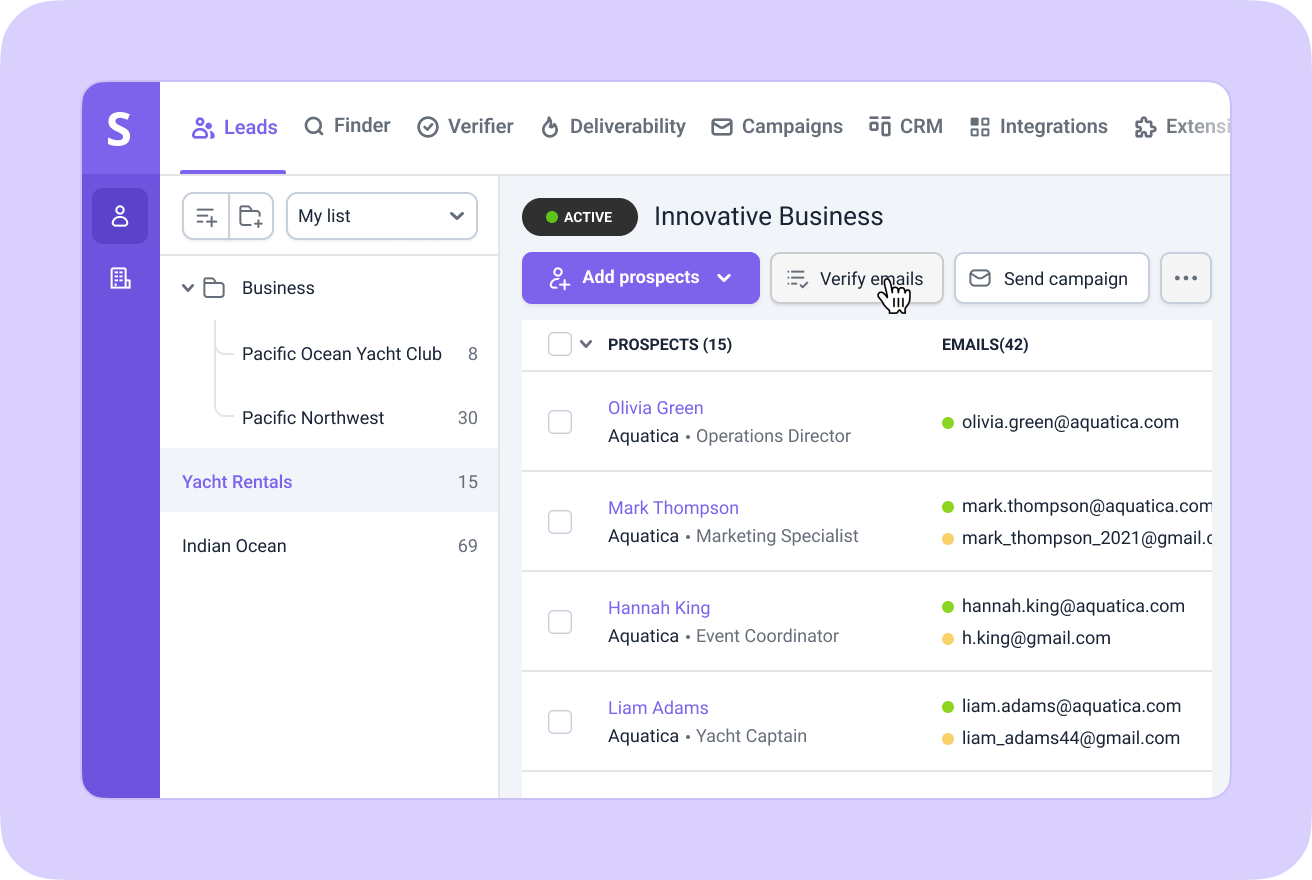 <span>Step 5:</span> Verify the addresses