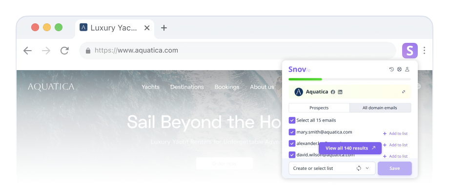 Find accurate contact emails