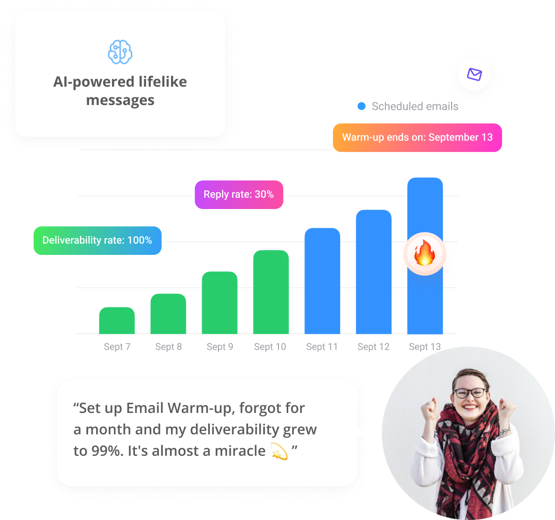 Let Snov.io fully prepare your mailbox for email outreach
