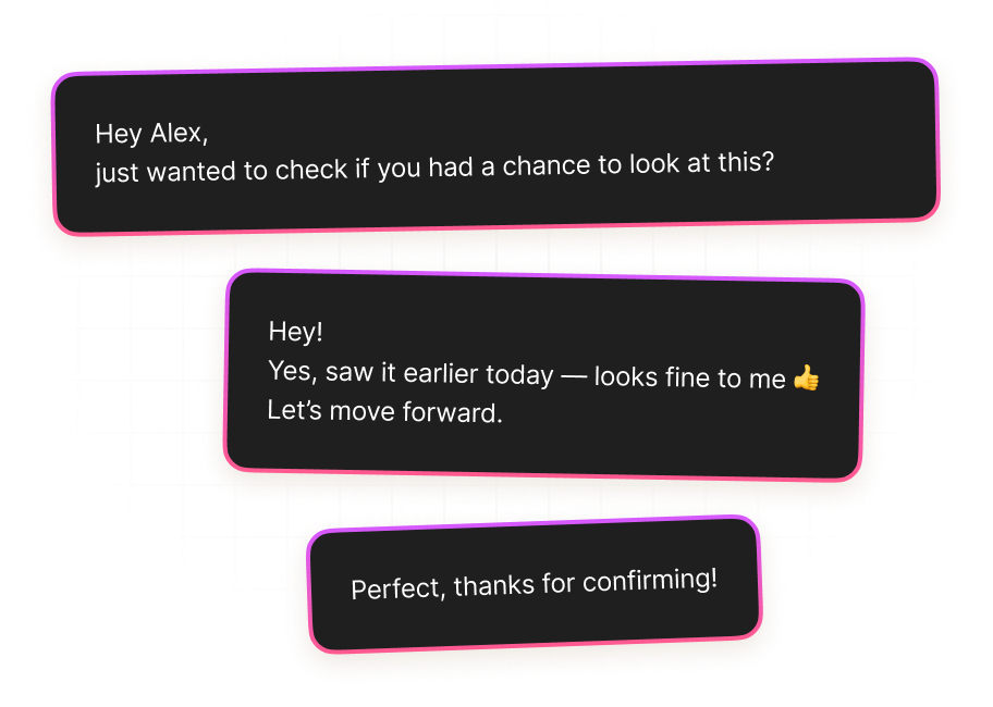 Automated inbox interactions