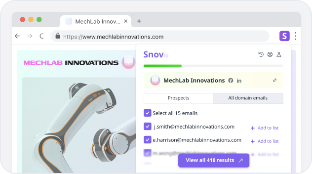Email Finder Chrome Extension